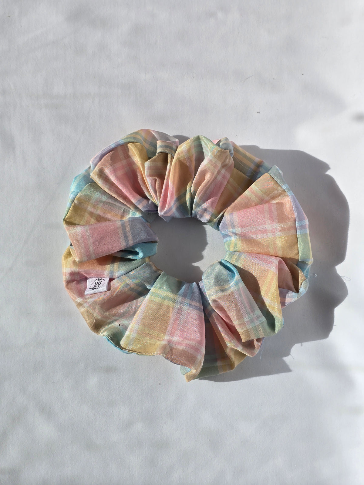 Pastel Silk Scrunchie