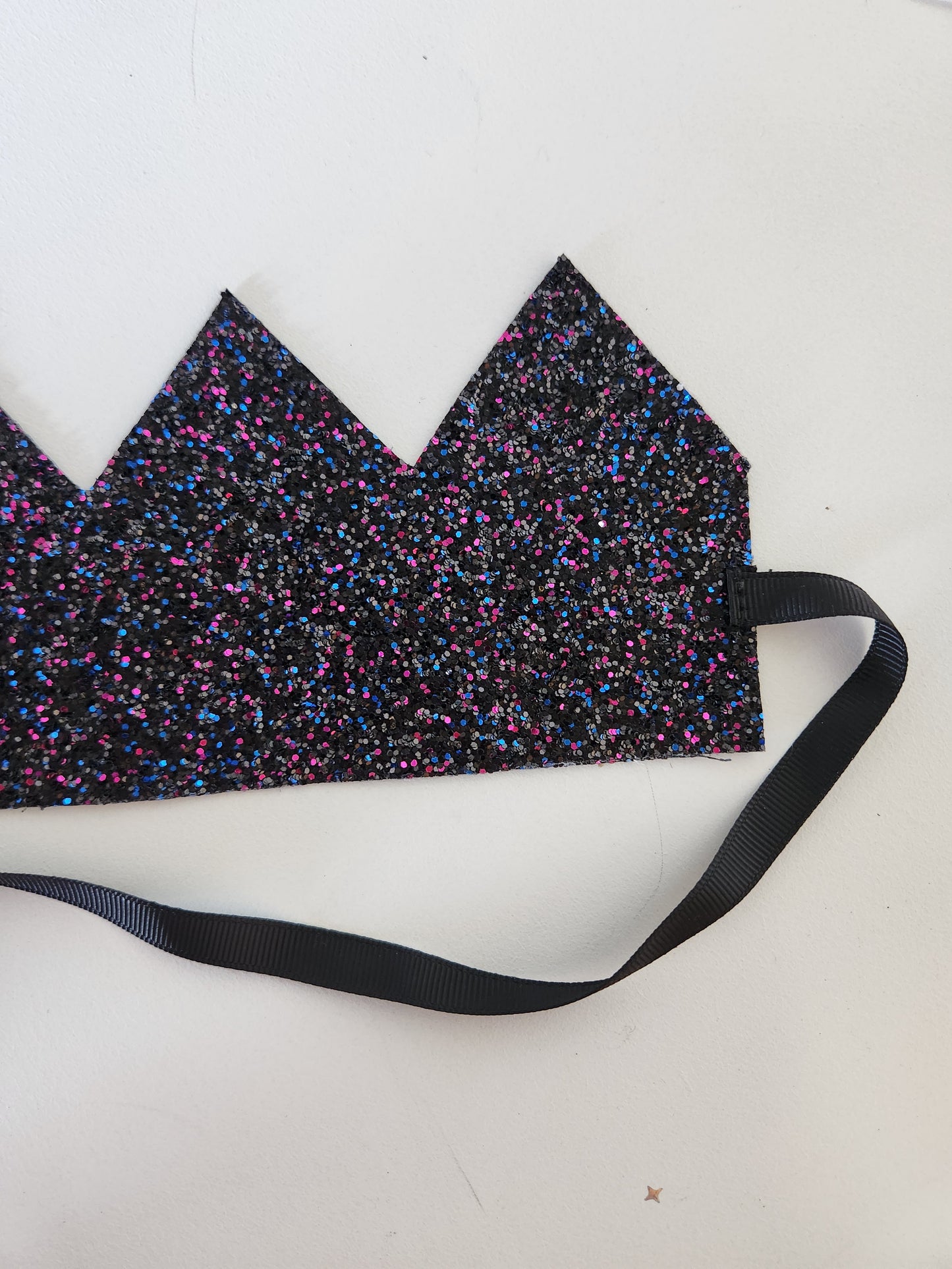 Glitter crown