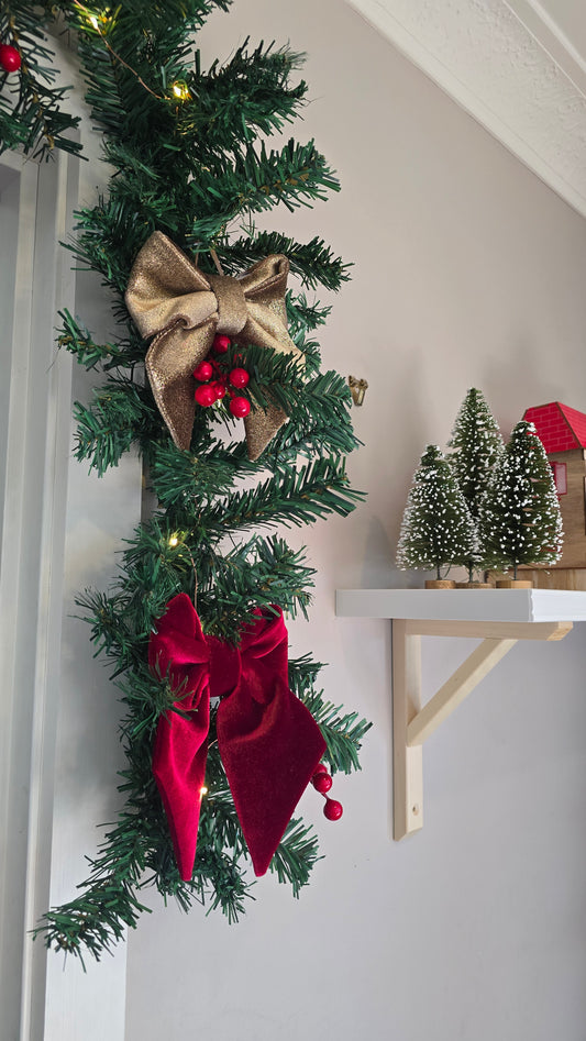 * PRE ORDER* Decorative Christmas Ella bow - Multipacks